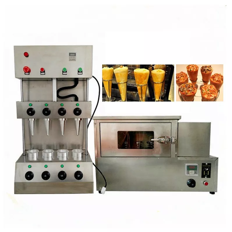 Hot Sale 2022 Pizza Cone Molding Machine Commercial Sweet Barrel Pizza Machine Cone Pizza Machine For Sale