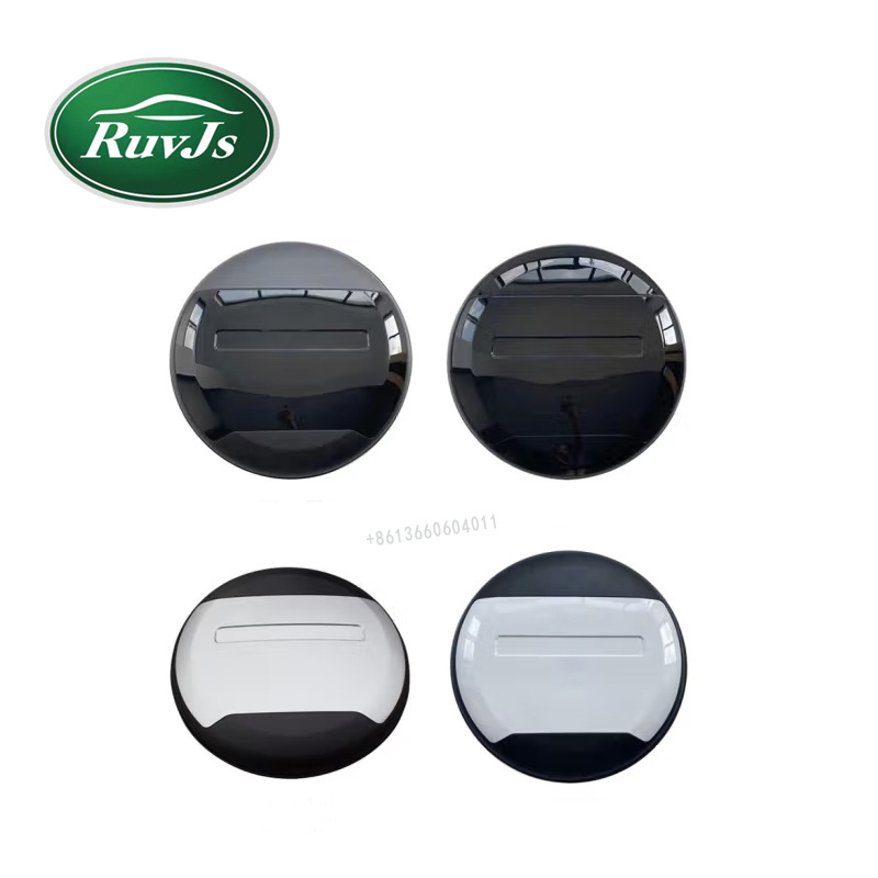 RuvJs Wheel Cover Exterior Accessories Defender 90 110 130 2020 2021 2022 2023 Fit For Defender Spare Tyre Cover