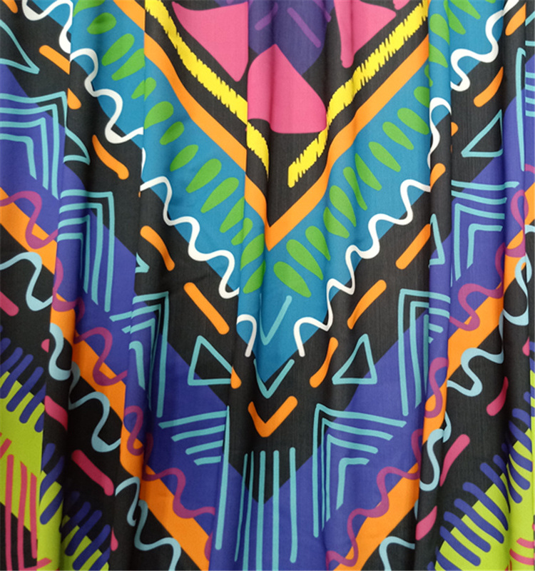 Design Stretch Printing Color Changing Swimwear Fabric for Bikini