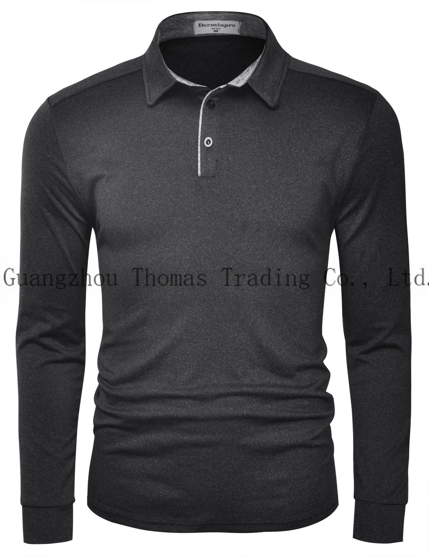 Wholesale Men's Polo Shirt Quick Dry Body Fit Athletic Golf Long Sleeve T Shirts