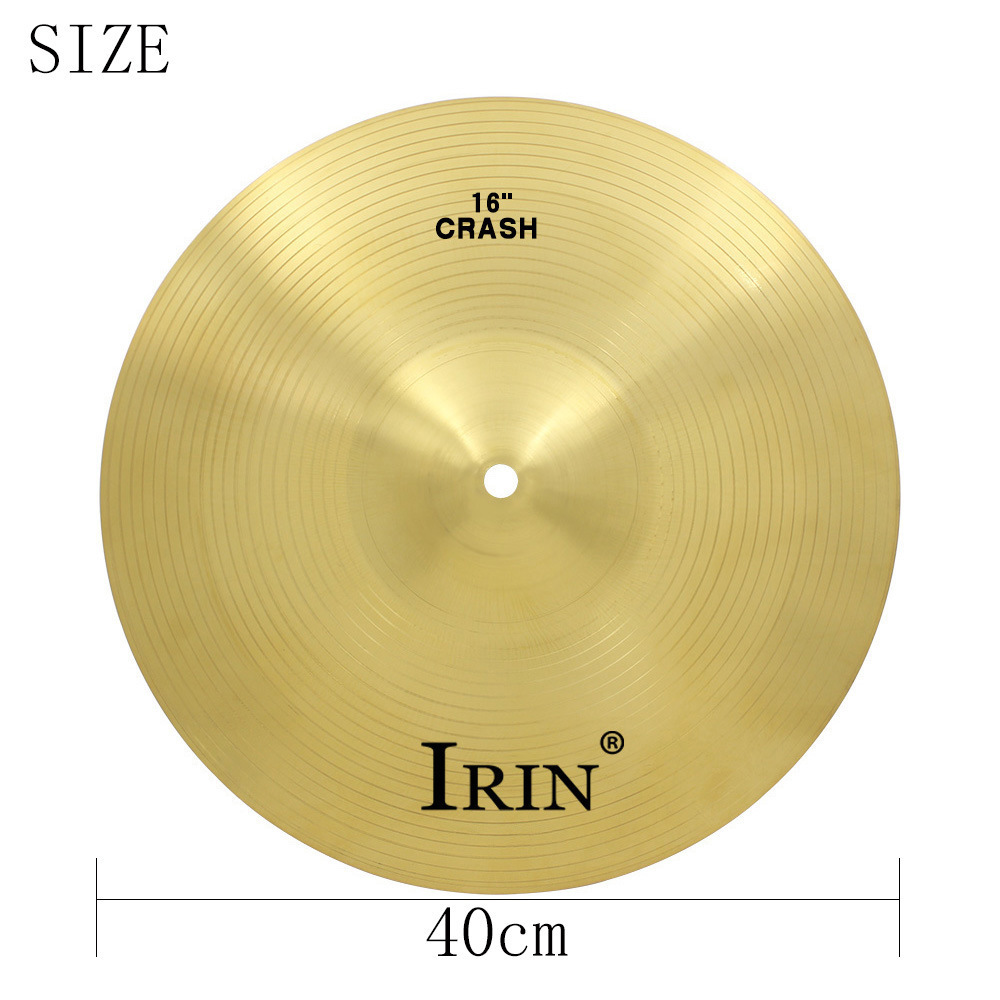 Factory direct sale brass 8-20 inch drum set cymbals percussion accessories