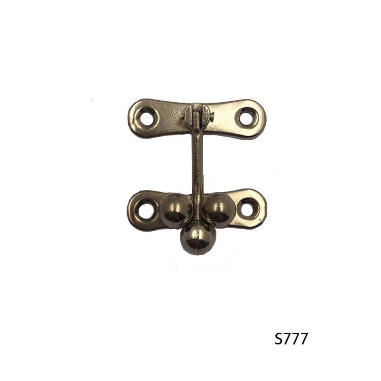 wholesale Buckle Hasp Latch Jewelry Wooden Box Accessories Clasp Lock Cabinet Buckle Vintage Case Locks