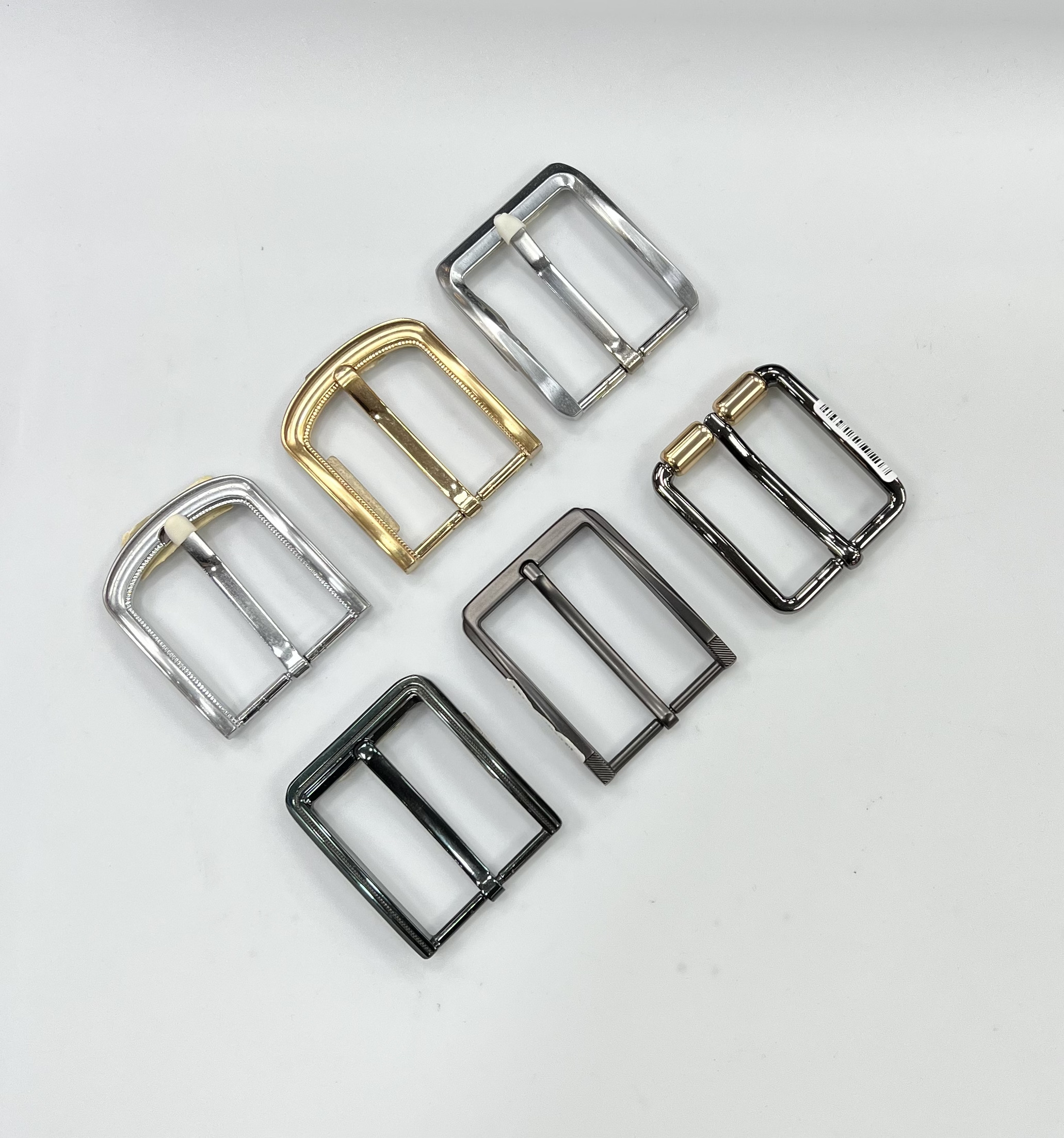 35Mm-40Mm Inner Size Custom Brand Logo Pin Buckle Zinc Alloy Metal Belt Buckle For Men Women