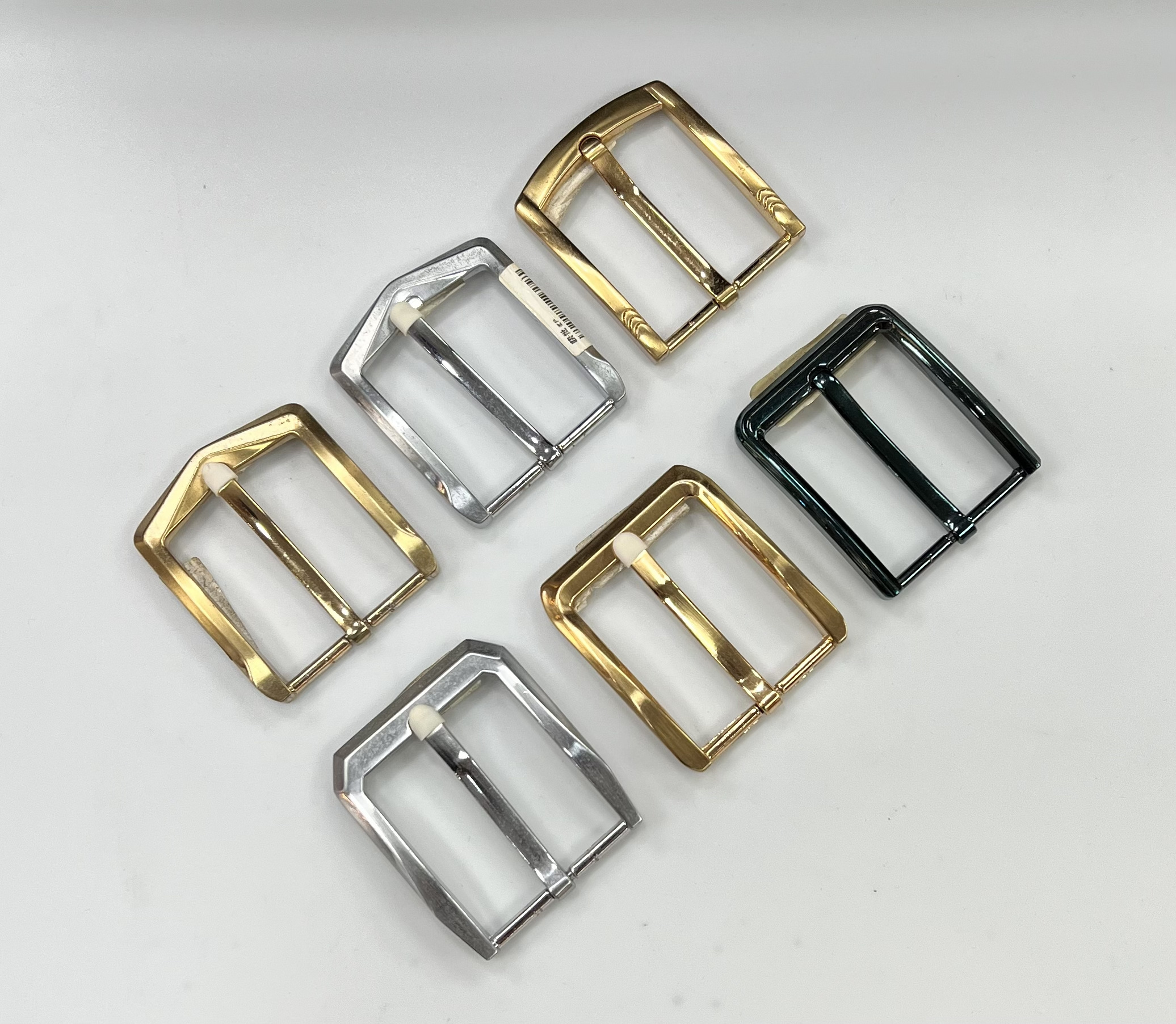 35Mm-40Mm Inner Size Custom Brand Logo Pin Buckle Zinc Alloy Metal Belt Buckle For Men Women