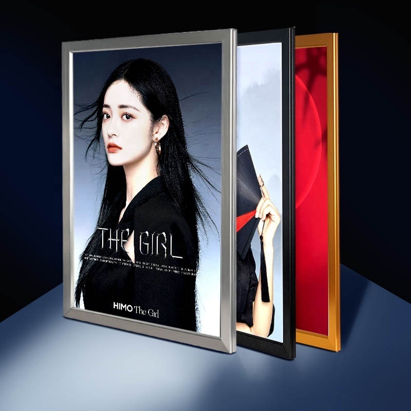 Led lightbox snap frame movie poster custom advertising light boxes shopping center light box