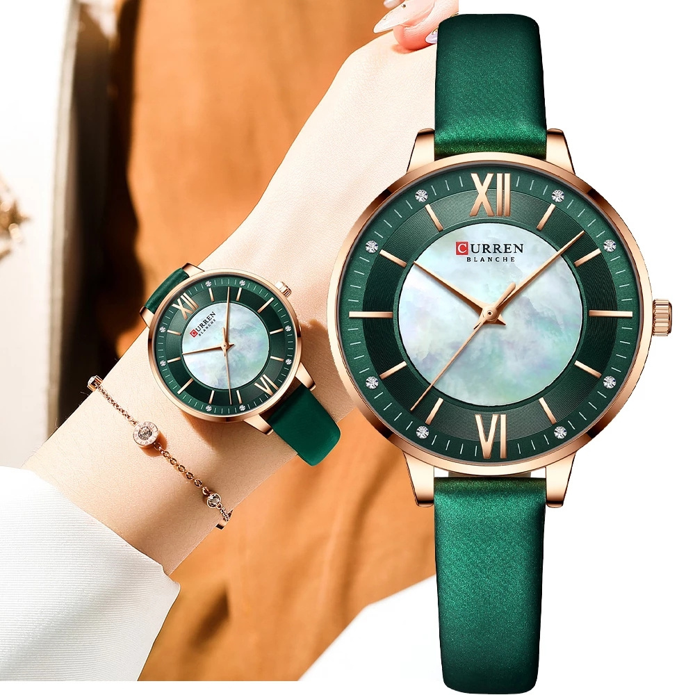 YOLAKO Watch 0343 New 2023 Luxury Fashion Green Men Watches Sport Watches Men Stainless Steel Date Quartz Wristwatch Clock Gift