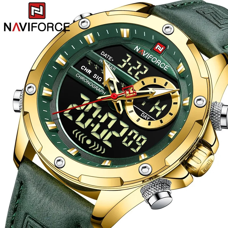 WWOOR 8879 Watch For Men Luxury Gold Stainless Steel Quartz Wrist watch Mens Waterproof Chronograph Man Watches relojes hombre