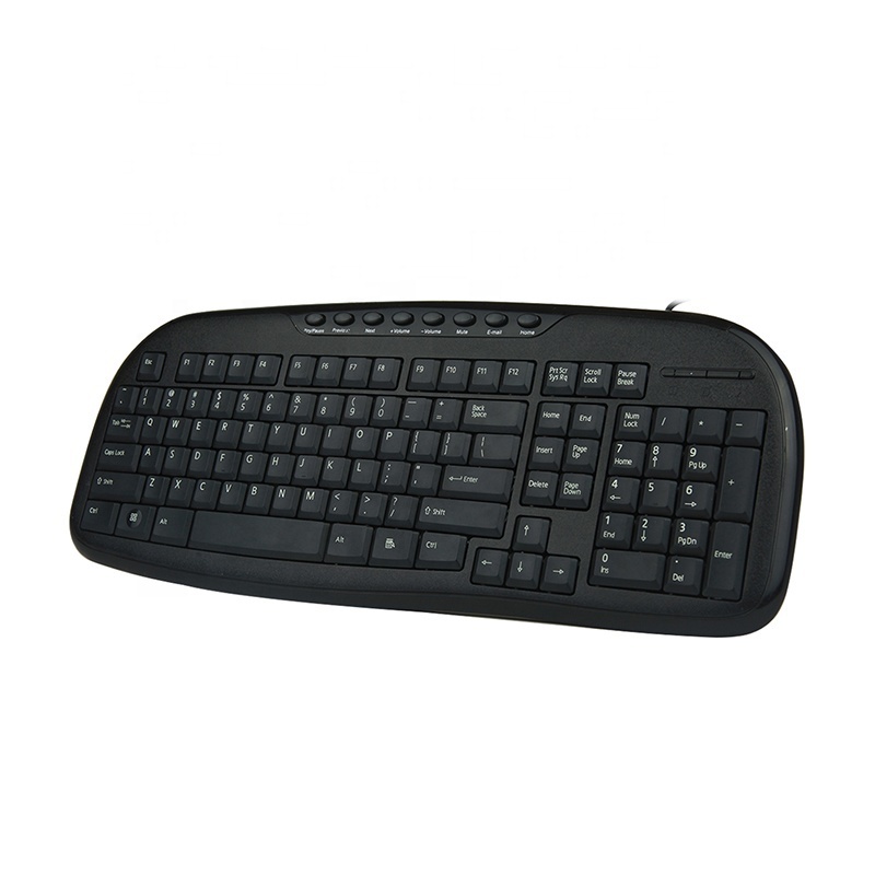 Wired office Keyboard KB699 without light small size Ultra thin multimedia Keyboard use for home office