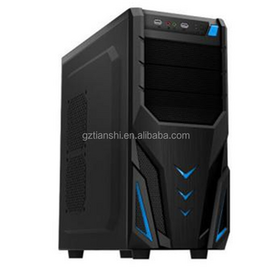 2016 popular B series desktop computer cabinet with power supply gaming computer case