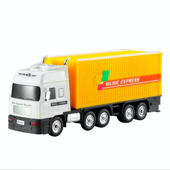 WS528 Container Truck Car Model Speaker Wireless Car Shape Speaker Gift Toy Car Speaker