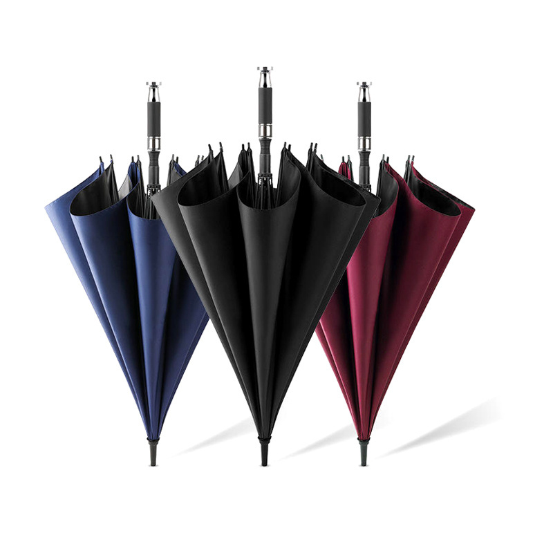 Heavy Duty High Quality Promotional Straight Business Golf Umbrella Rolls Royce Umbrellas for the Rain