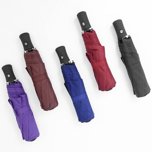 Hotselling Low Chinese OEM Price Good Quality 3 Fold Automatic Umbrella with Logo Customizing