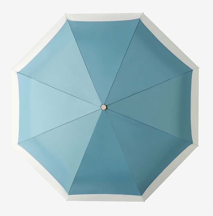 New Cheap Small Fresh Korean Oem Umbrella UPF50+ Sun Protection Rain Dual Use Three Folding Automatic Umbrella