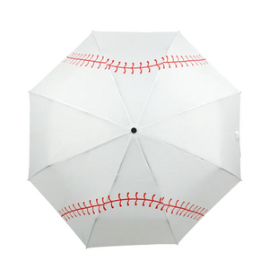 Designer umbrella wholesale custom folding white umbrella baseball umbrella