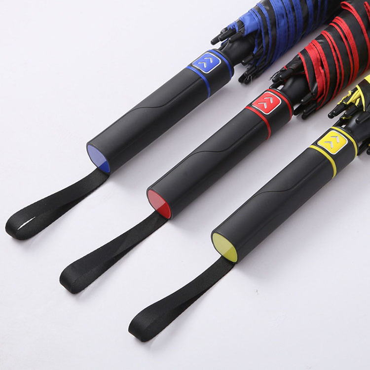 OEM Custom Windproof 8 Ribs Vinyl Sunscreen Auto Open Carbon Fiber Straight Golf Umbrella With Logo