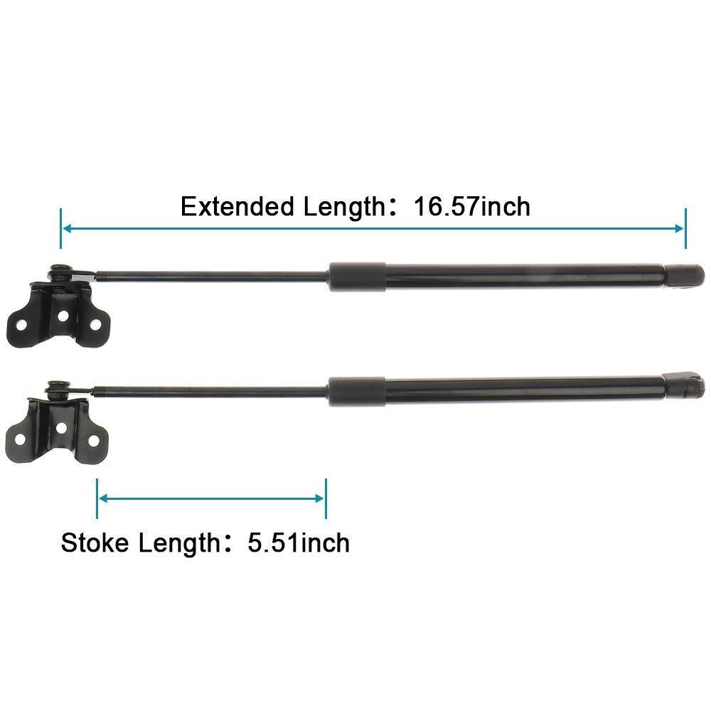 4157 Bonnet Hood Lift Supports Shock Struts Damper Prop Rod for Honda Accord