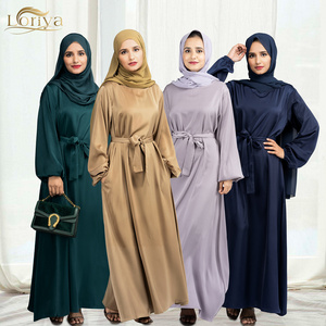  Wholesale High Quality Abaya Supplier Muslim Daily Wear Closed Abaya Women Islamic Clothing