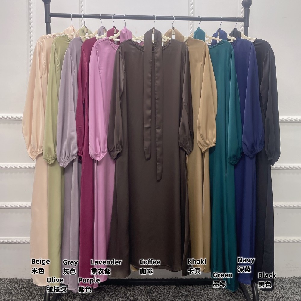  Wholesale High Quality Abaya Supplier Muslim Daily Wear Closed Abaya Women Islamic Clothing