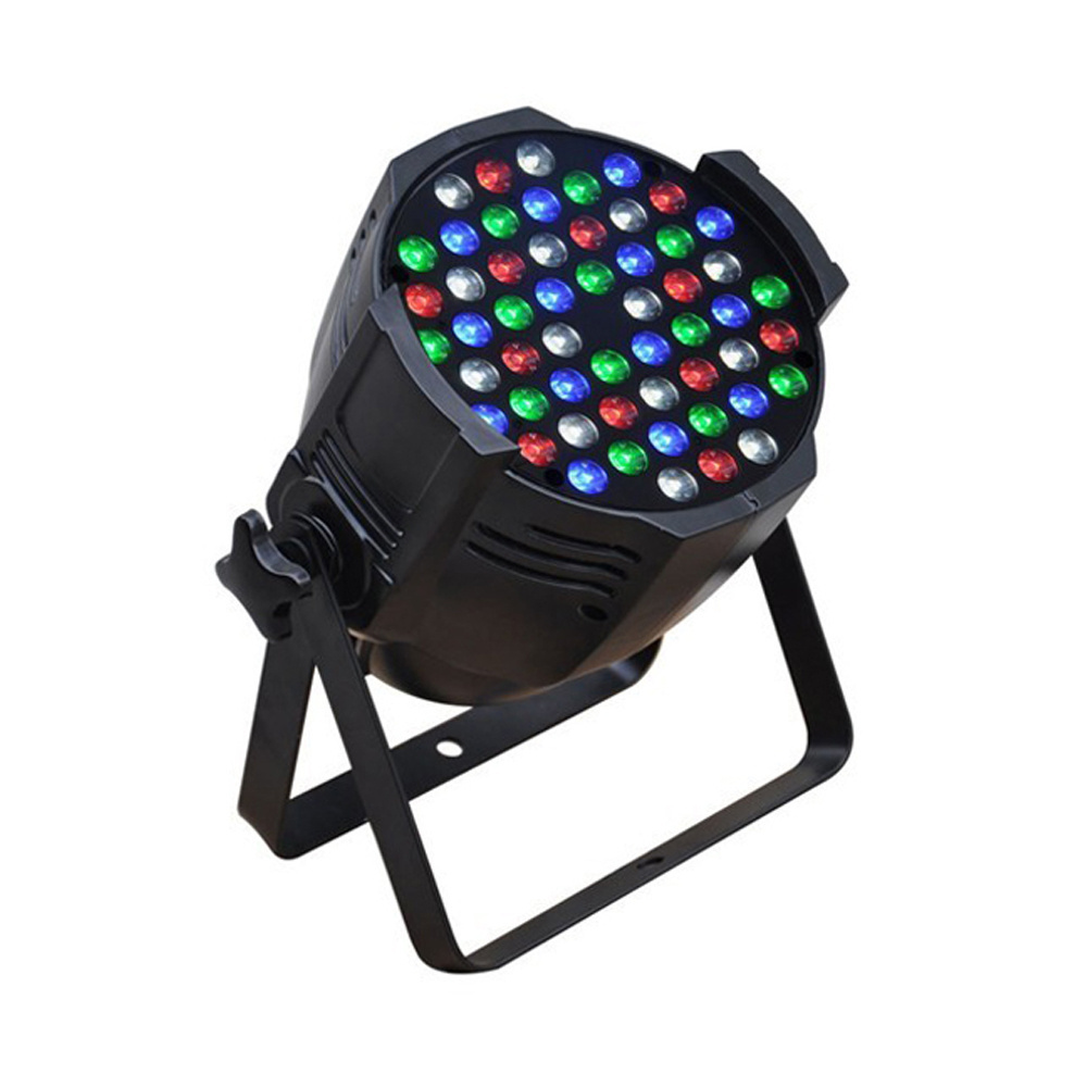 54 x 3W RGBW led par light 64 DMX 512 Led party Light for stage  DJ life show