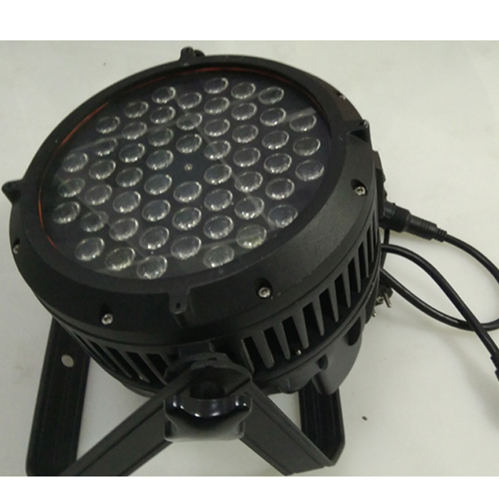 Outdoor stage light par led 54*3 rgbw waterproof led par can lights