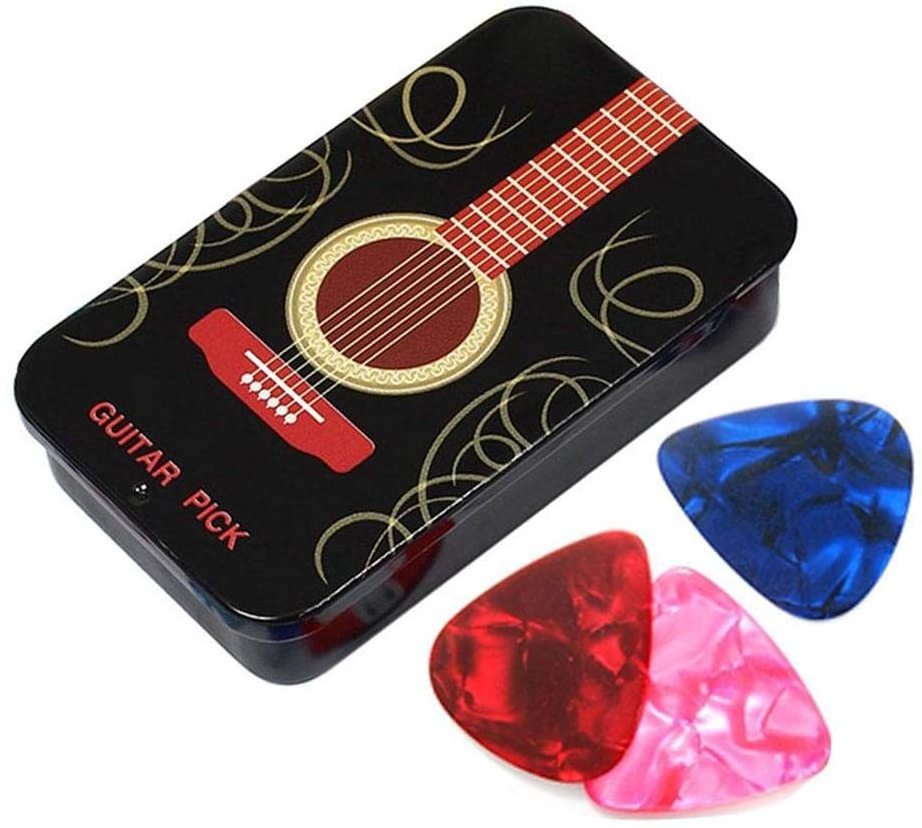 slide tin box manufacturer supplier guitar picks container gift and promotional packaging box tobacco cigarette tin box