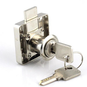 K138-22 Drawer lock with master keys cylinder cabinet lock office desk drawer lock with keys