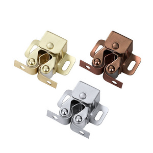 Closet Door Furniture Magnetic Catch Heavy Duty Roller Catch Latch For Cabinet Doors