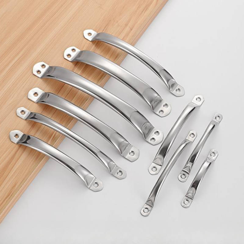 Kitchen Cabinet Drawer Handle Stainless Steel Door Window Pull Garage Roller Shutter Handle