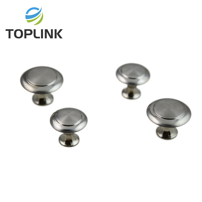 Round Cabinet Knob Handles Hardware Furniture Accessories Stainless Steel Kitchen Storage Modern Kitchen Handle