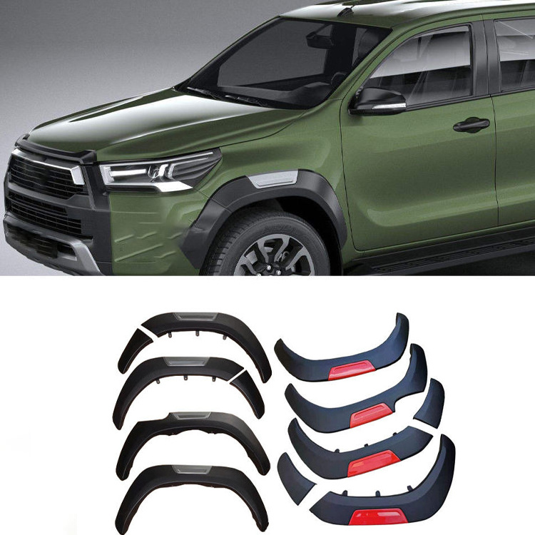 Factory Fender Flare For Toyota Hilux Revo Rocco 2015-2021 Offroad 4x4 Accessories