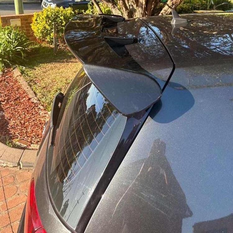 Universal hatchback spoiler ABS lip wing spoiler for car tail