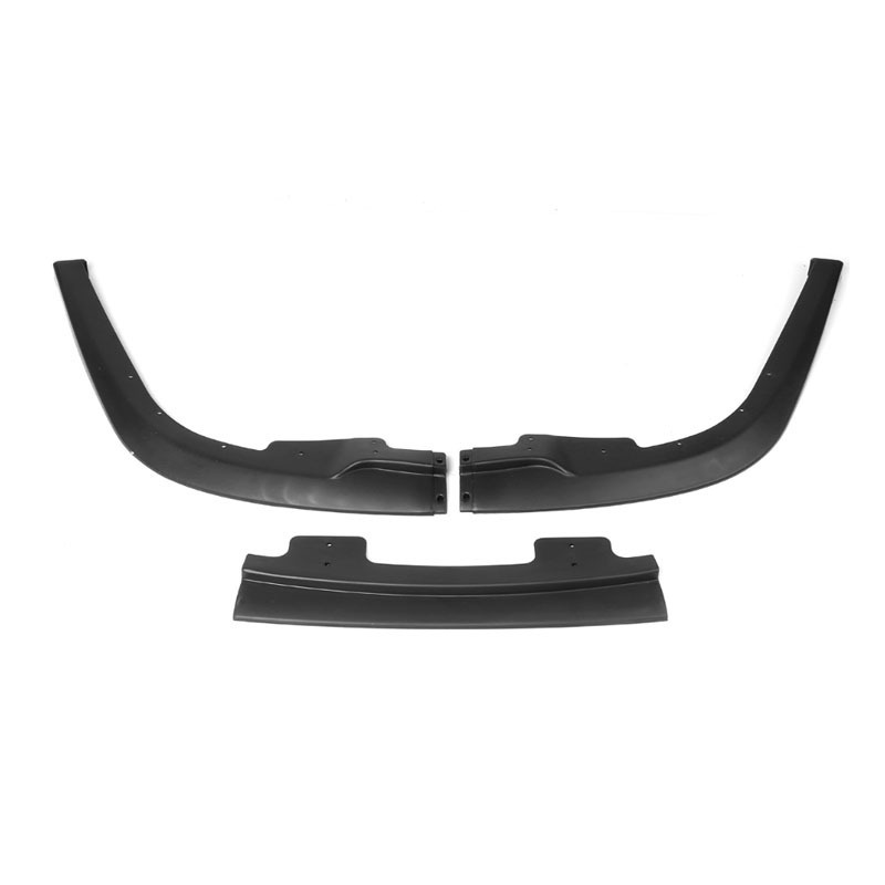 3pcs Car Front Bumper Splitter Lip Spoiler Splitter Deflector Lips Cover Trim Body Kit For Subaru Impreza WRX Sti S204 2006-2007