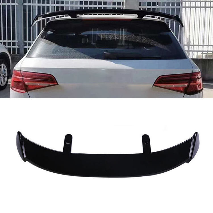 Universal hatchback spoiler ABS lip wing spoiler for car tail