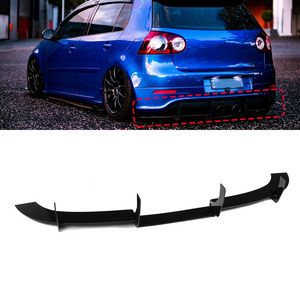 Leju Rear Diffuser Rear Bumper Diffuser  Spoiler Lip Splitters For Volkswagen Golf 5 MK5 R32 2005-2009