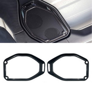 Top Roof Speaker Audio Surround Cover Trim For Jeep Wrangler JL JLU JT 2018-2022