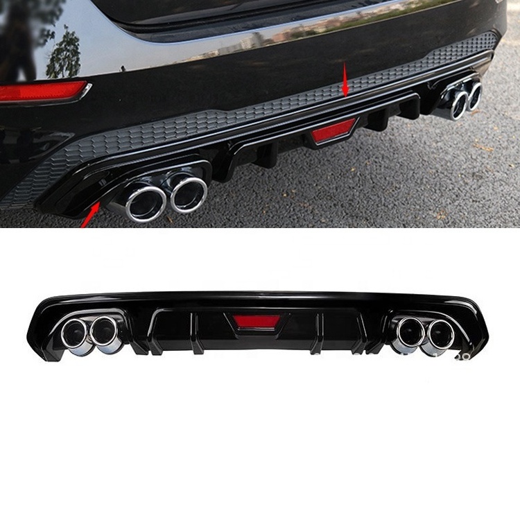 Rear Bumper Diffuser Lip Spoiler for Nissan Sentra Sylphy 2020-2022