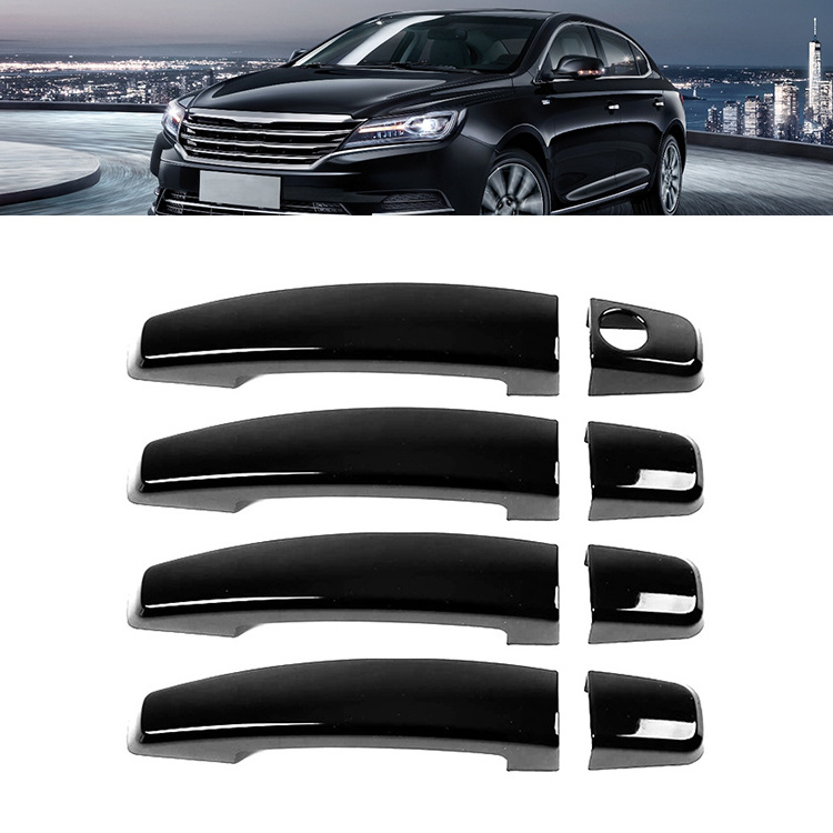 Car Accessories 1 Hole Car Door Handle  Decoration Frame Cover Retrofit Trim Overlays For Roewe 950 2008-2012