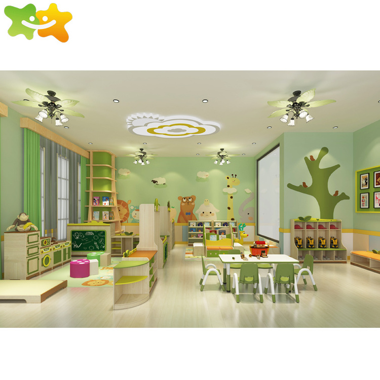 CE certificate cheap preschool kids furniture plastic materia daycare furniture