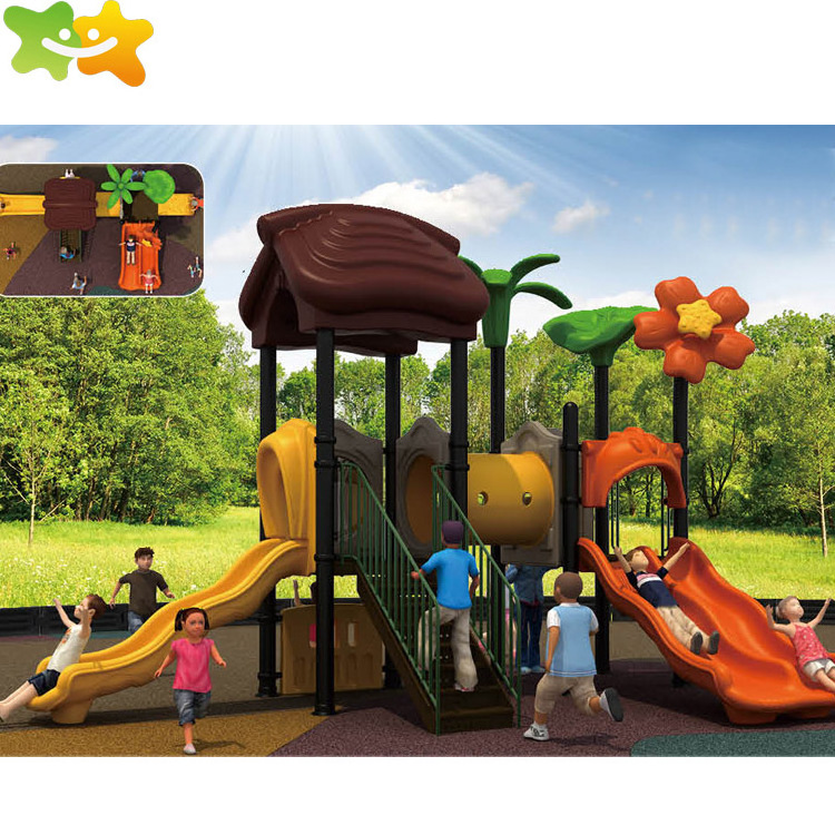 Outdoor playground slides kids play equipment children tube slide playground for sale