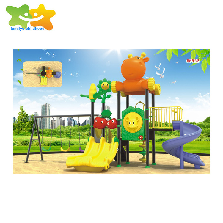 Baby slide backyard fun outdoor games plastic kids outdoor swing and slide