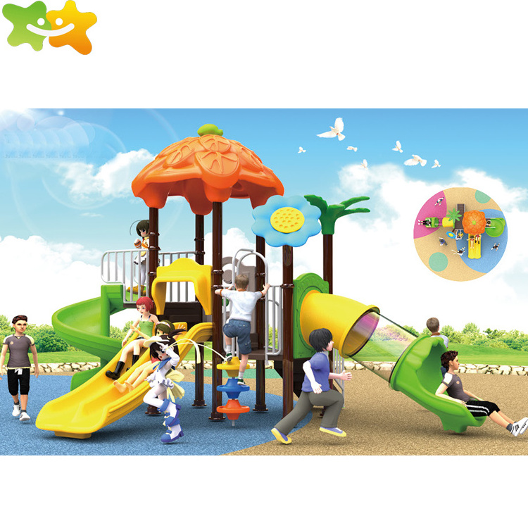 Baby slide backyard fun outdoor games plastic kids outdoor swing and slide