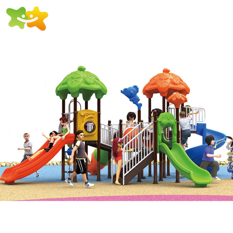 Cheap playground used slide garden plastic tube slide for kids