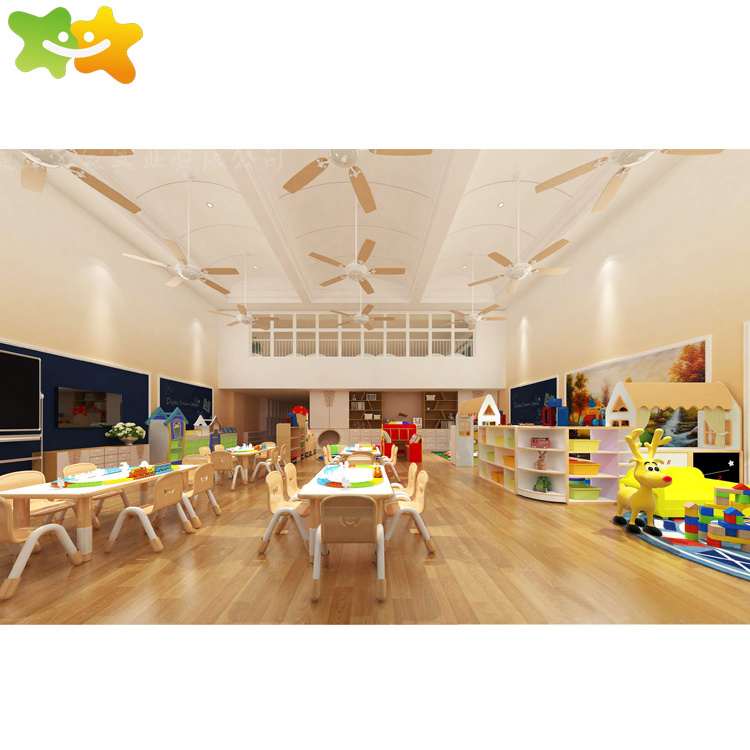 Factory Price Kids Furniture Wholesale Wood Daycare Children Furniture Table And Chair