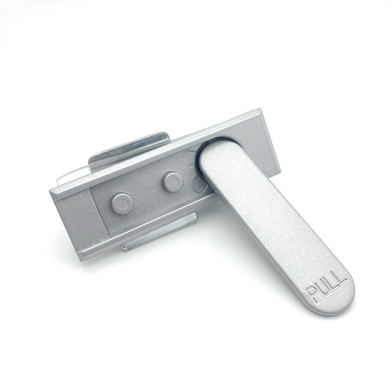 MS717 Zinc Alloy Nano Panel Lock Rotating Link Lock for Distribution Box, Communication Cabinet Door Handle