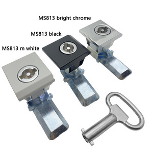 Quadrate Latch Lock MS813 One Word Industrial Distribution Cabinet Electrical Cabinet Door Lock With Key