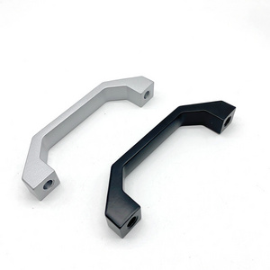 High quality The Handle Ls520 Aluminum Alloy Thickens The Black Square Cabinet Door Industry Bright-dress Handle