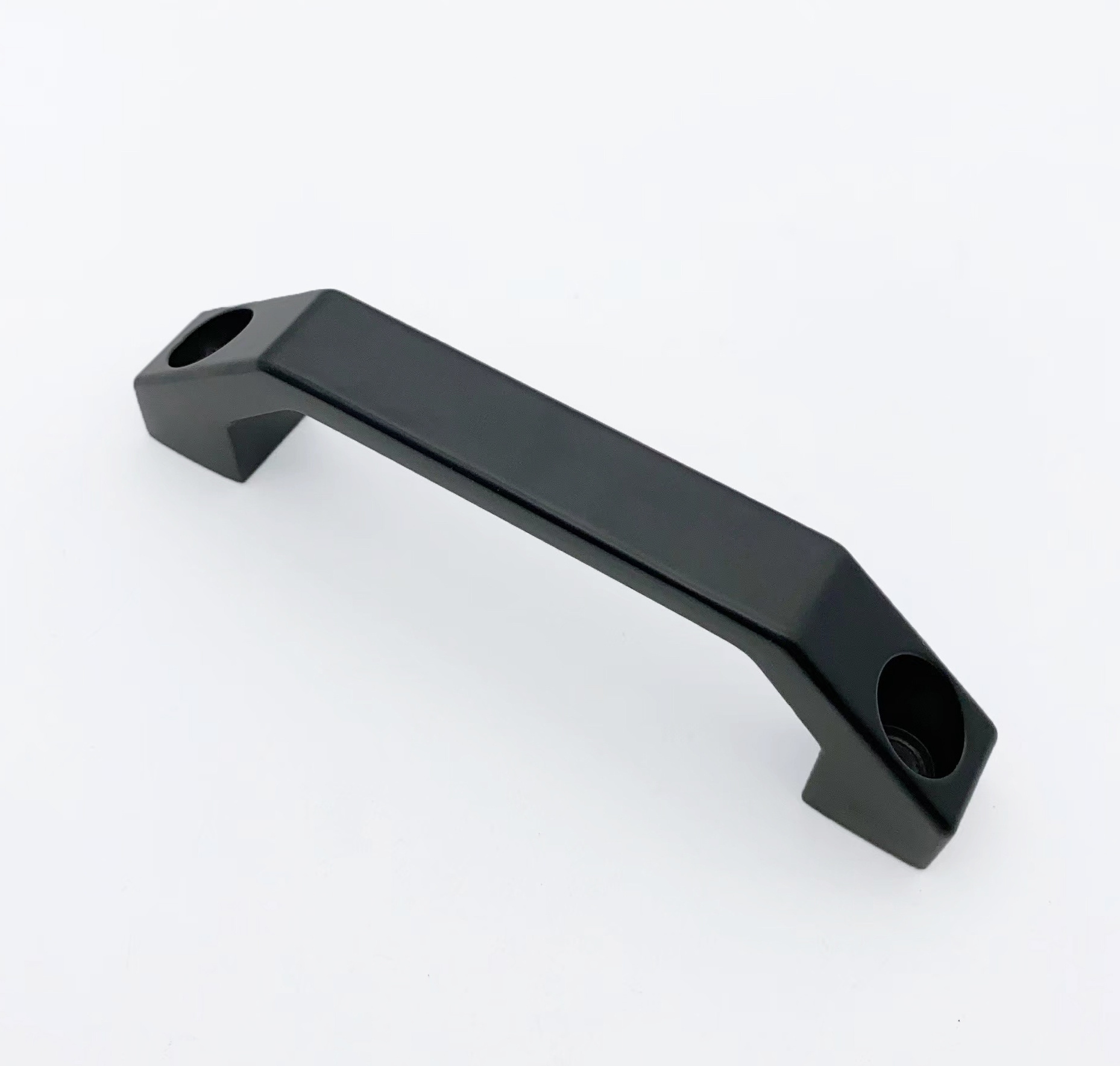 High quality The Handle Ls520 Aluminum Alloy Thickens The Black Square Cabinet Door Industry Bright-dress Handle