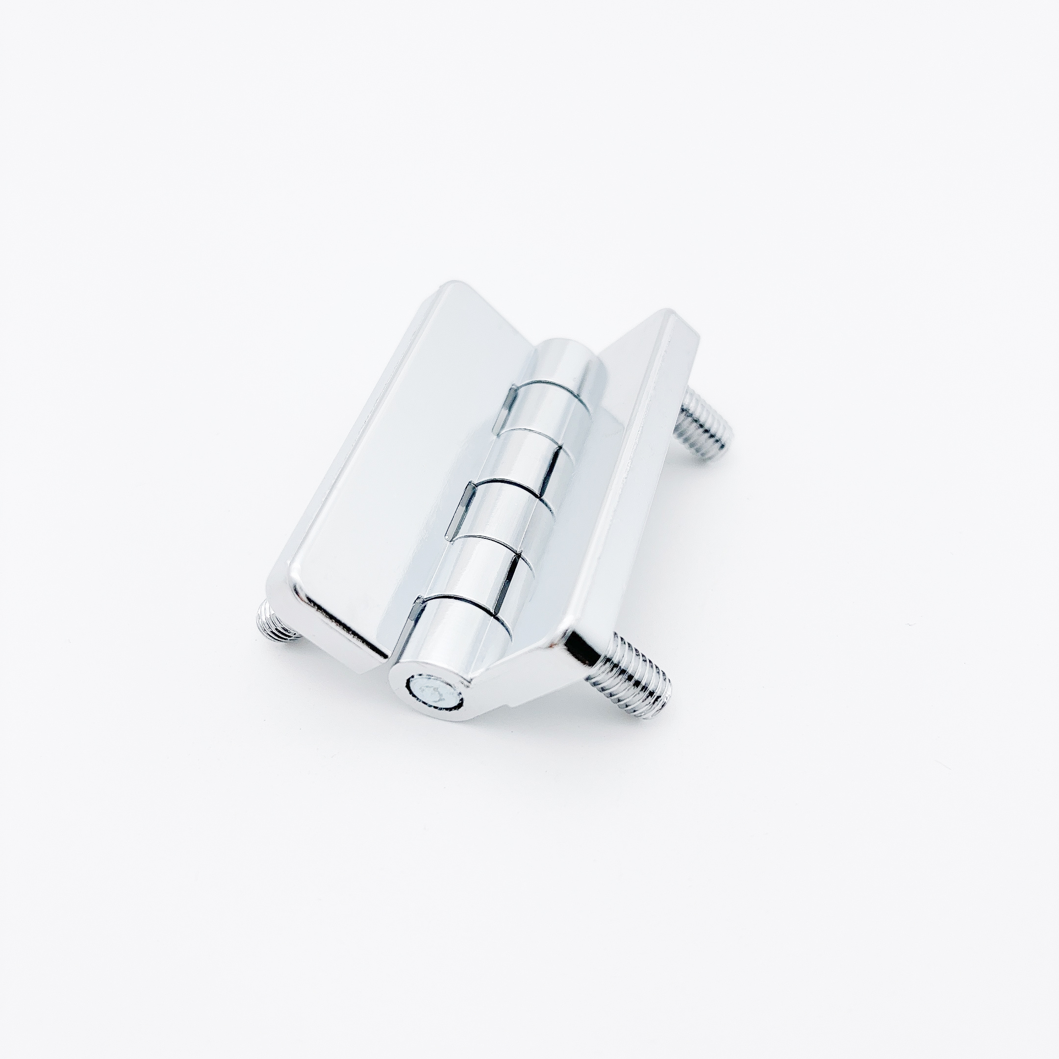 CL209 stainless steel 180 degree rotating butterfly cabinet door hinge recessed stud thickened industrial load-bearing hinge