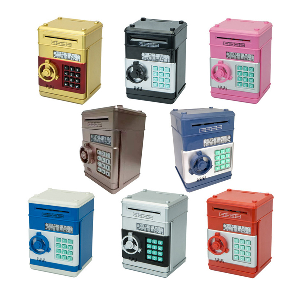 Money Bank With Password, Electronic Atm Password Cash Coin Saving Banks Cash Piggy Banks/