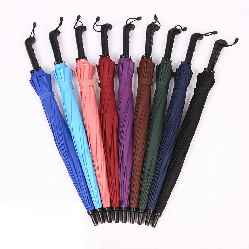 High Quality Windproof Carbon Fiber Promotion Auto Open Straight Golf Umbrella With Printed Logo Election Custom Adv Umbrellas